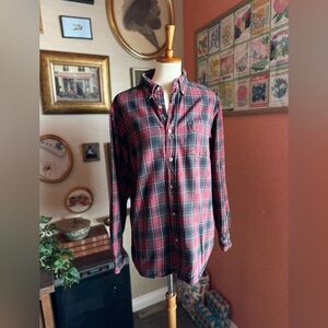 Vintage Red Head Flannel – 100% Cotton